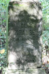 16 Olga Krause gravestone